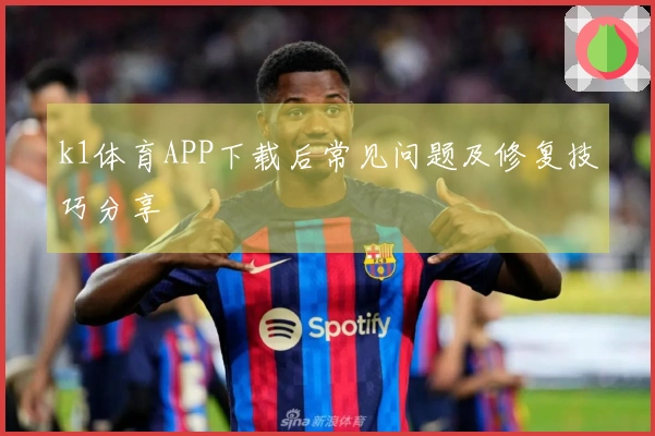 k1体育APP下载后常见问题及修复技巧分享